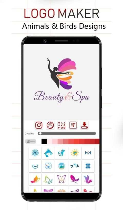 Logo Maker - Logo Graphics Design & Logo Templates स्क्रीनशॉट 8