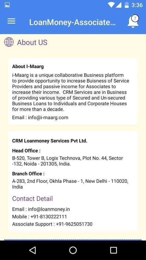Referral App - LoanMoney (Powered by I-Maarg) screenshot 1