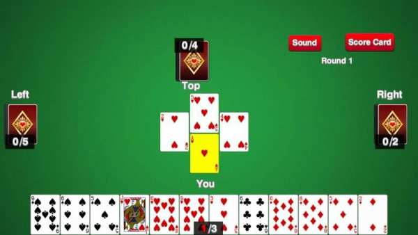 Spades Offline Card Game स्क्रीनशॉट 4