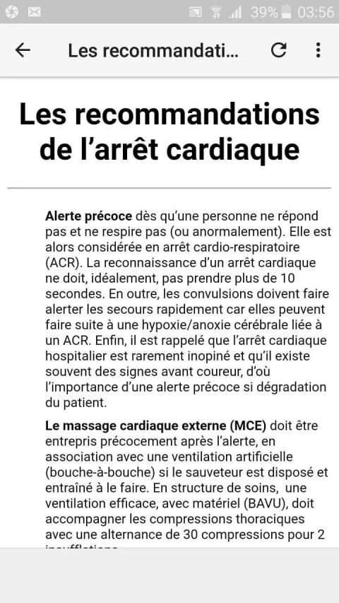 Cours Secourisme screenshot 6