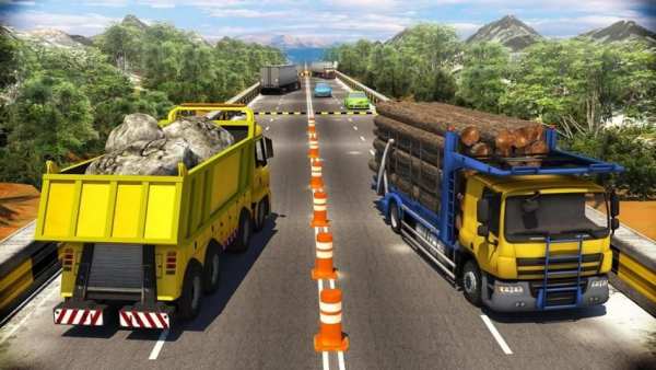 Heavy Truck Driver Cargo स्क्रीनशॉट 1