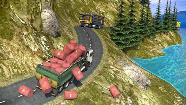 Heavy Truck Driver Cargo स्क्रीनशॉट 2