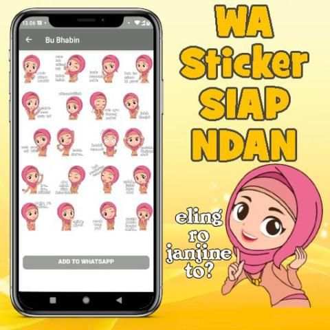 WA StickerApp Siap Ndan Animasi Untuk Whatsapp screenshot 2