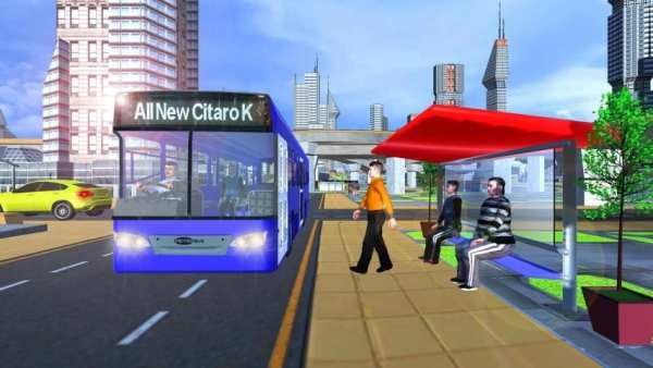 Coach Bus Driving 2019: City Bus Driver Simulator screenshot 7