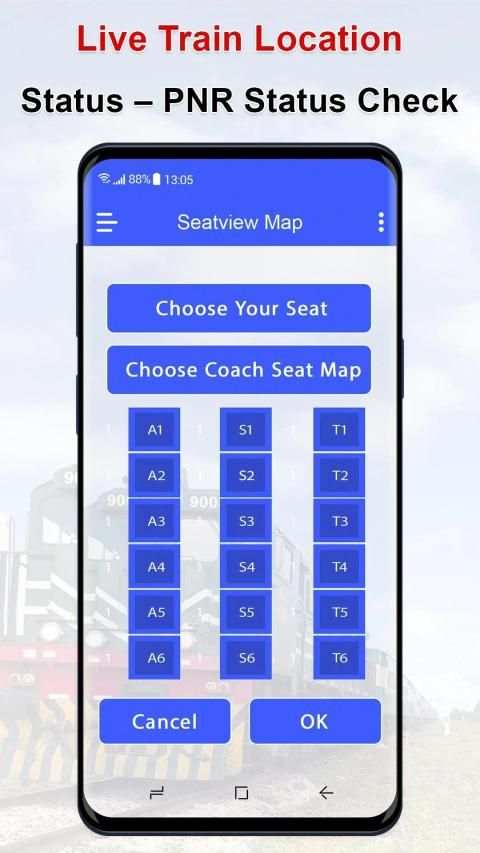 Train Enquiry, Live Train, Seat - PNR Status स्क्रीनशॉट 3