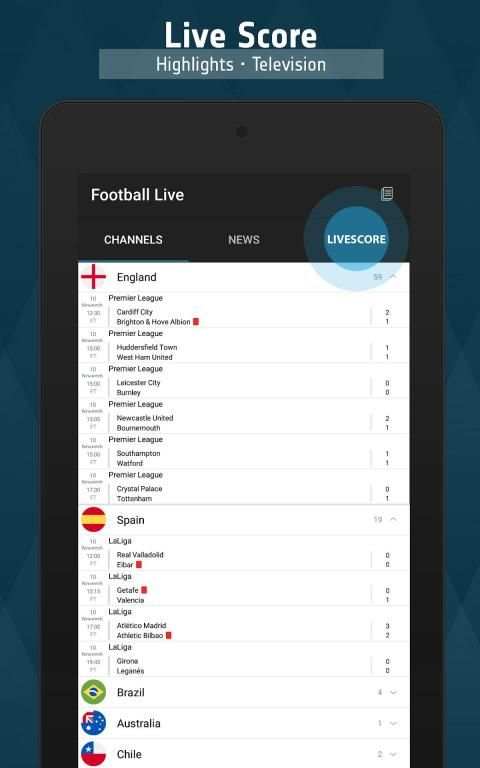 Football TV Live - Sport Television screenshot 4