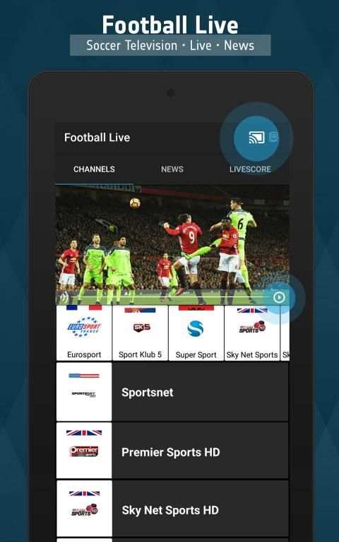 Football TV Live - Sport Television screenshot 3