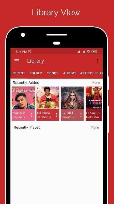 Music Player स्क्रीनशॉट 5