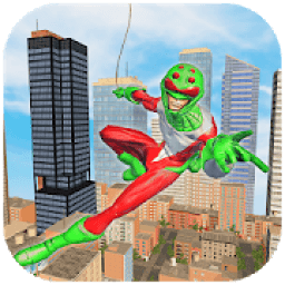 ikon Superhero Rescue Mission - Rope Hero City Game