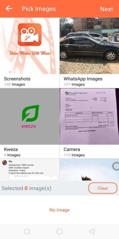 Photo Music Video Maker : Whatsapp status videos. screenshot 5