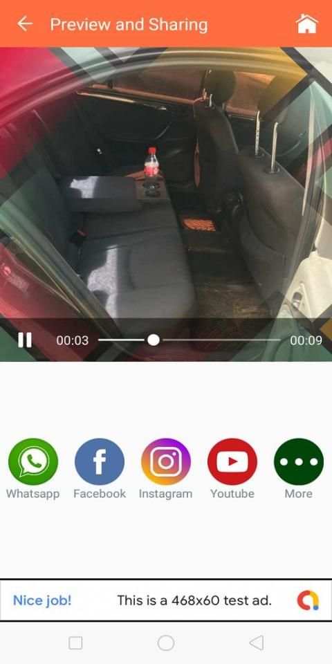 Photo Music Video Maker : Whatsapp status videos. screenshot 1