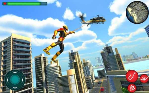 Amazing Green Rope Ninja Hero New Action Game screenshot 5