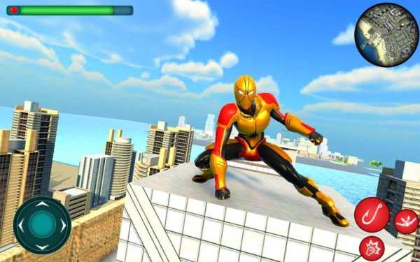 Amazing Green Rope Ninja Hero New Action Game screenshot 7