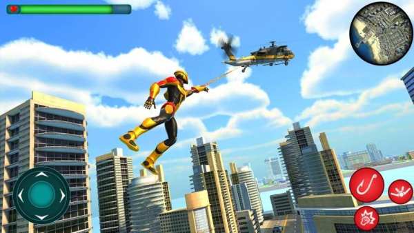 Amazing Green Rope Ninja Hero New Action Game screenshot 9
