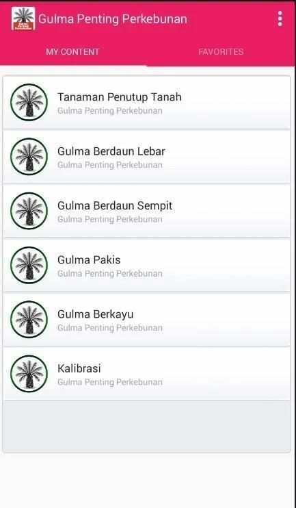 Gulma Penting Perkebunan screenshot 4