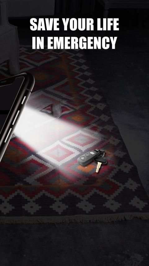 Super Flashlight LED & Morse code screenshot 3