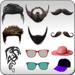 Man Hair Style Photo Editor आइकन