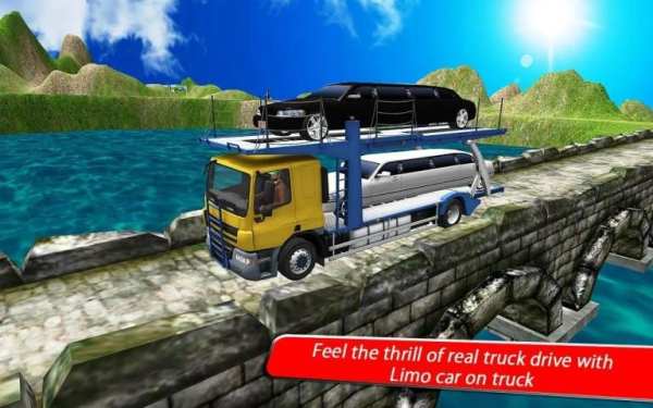 Car Transport Truck Free Games: Car transportation स्क्रीनशॉट 4