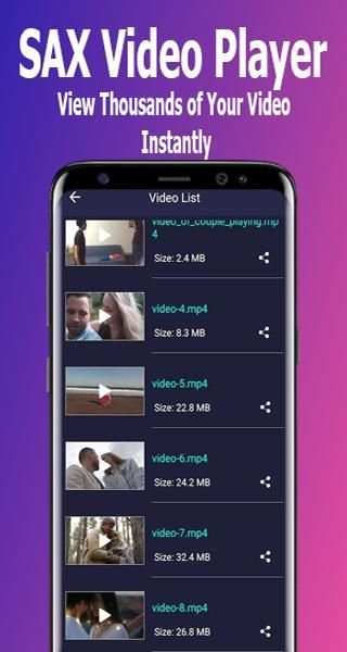 SAX Video Player - All Format Video Player 2020 screenshot 2