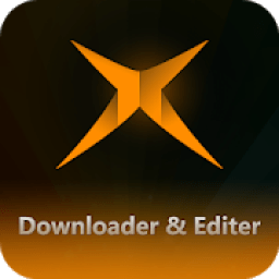ikon X Video Downloader &amp; Video Editor