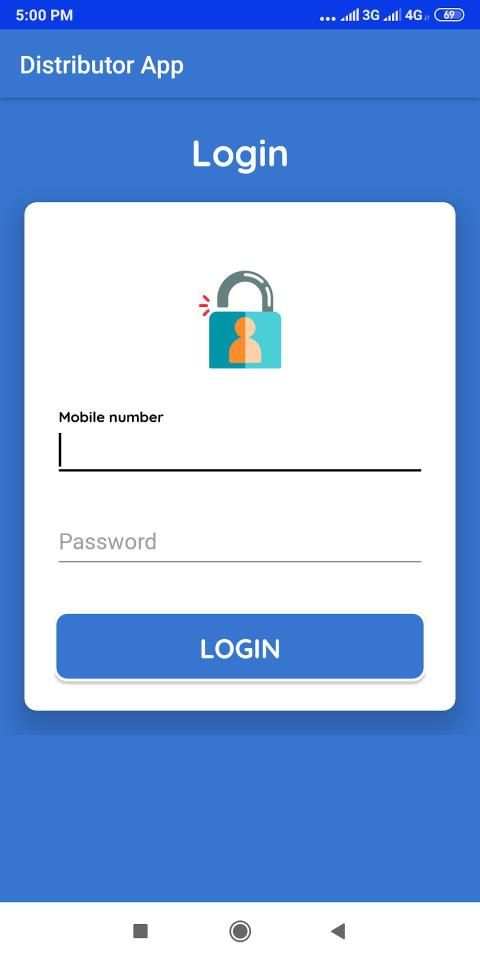 Amola Distributor App स्क्रीनशॉट 1