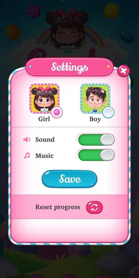 Candy Match 3 kit screenshot 2