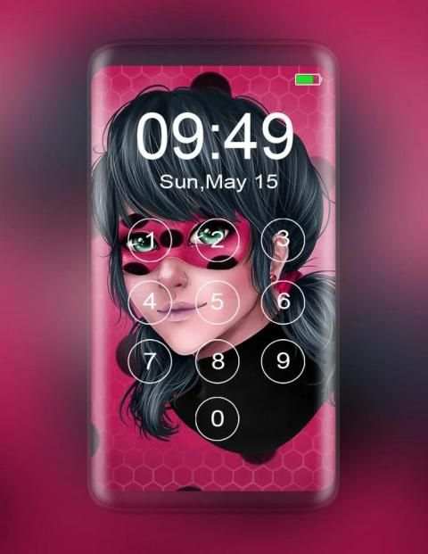 HD Ladybug Lock Screen screenshot 2