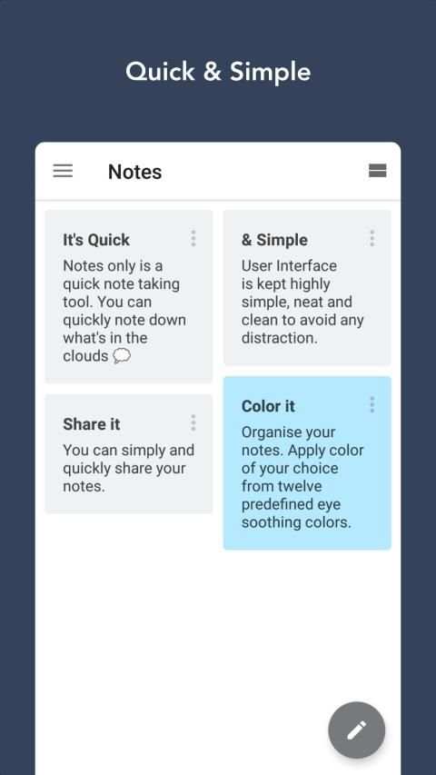 Notepad - Notesonly Simple screenshot 6