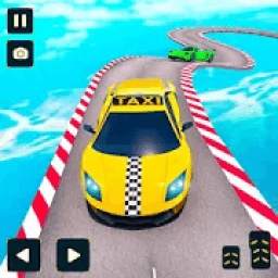 Impossible Taxi Car Stunt: Ramp Car Stunts 3D