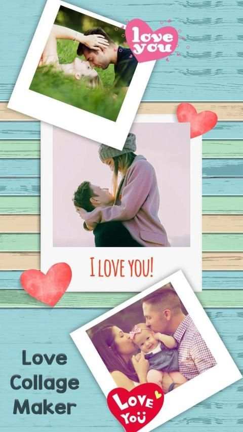 Love Photo Collage Maker, Love Frame, PIP Editor screenshot 1