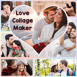 ikon Love Photo Collage Maker, Love Frame, PIP Editor