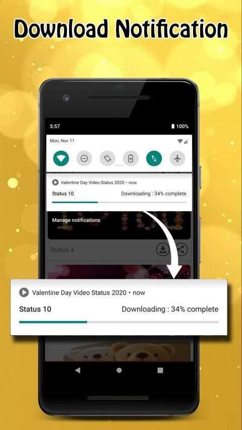 Valentine Day Video Status 2020 स्क्रीनशॉट 1