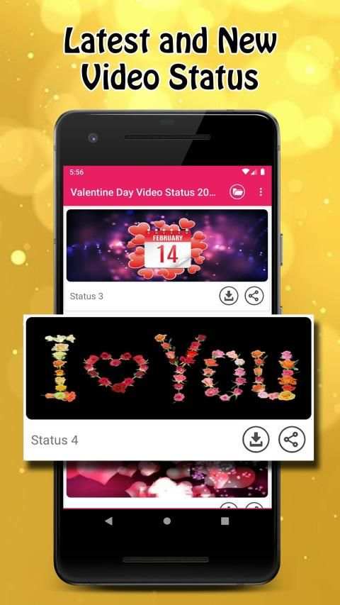 Valentine Day Video Status 2020 स्क्रीनशॉट 5