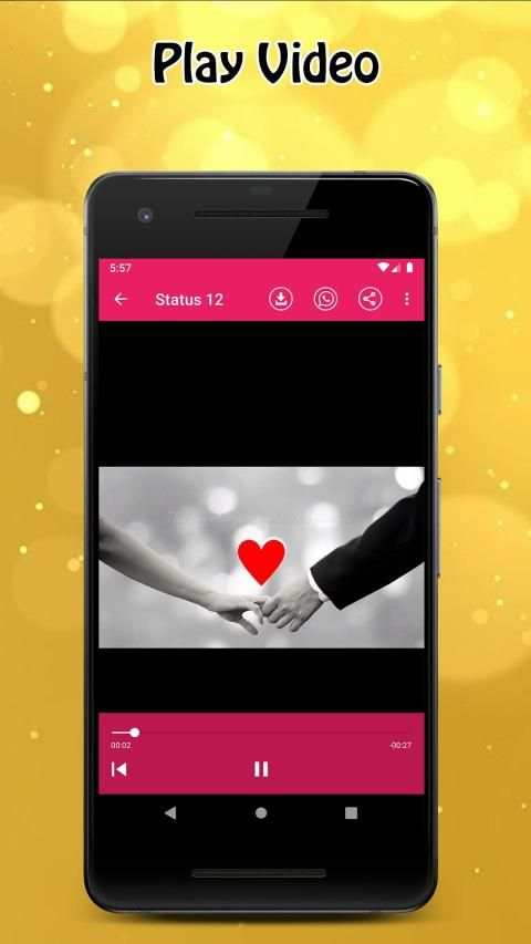 Valentine Day Video Status 2020 स्क्रीनशॉट 4