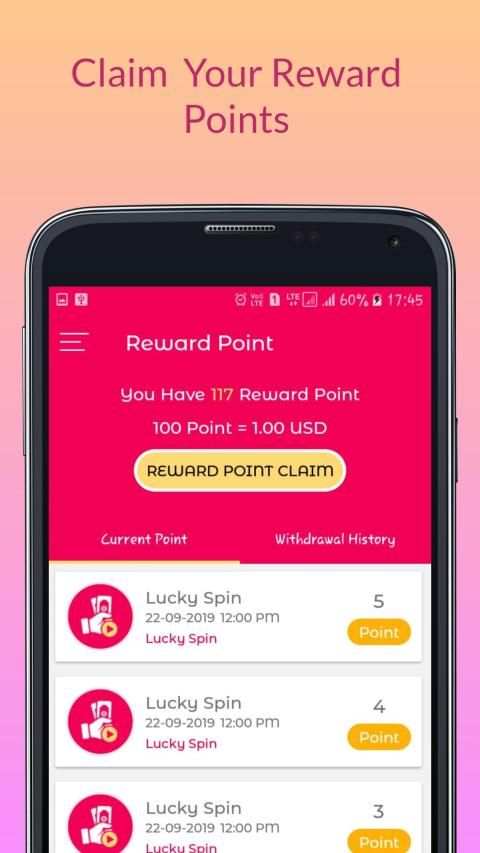 Video Status With Reward Points screenshot 1