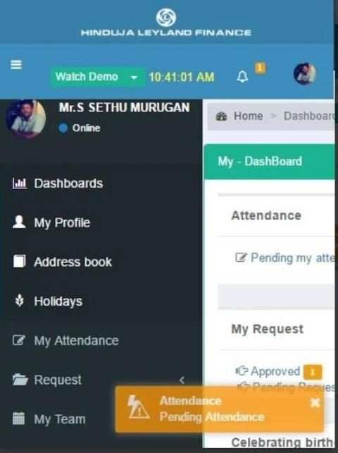HLF ERP App स्क्रीनशॉट 3