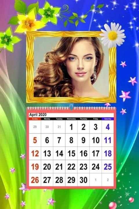 2020 Calender Photo Frames screenshot 2