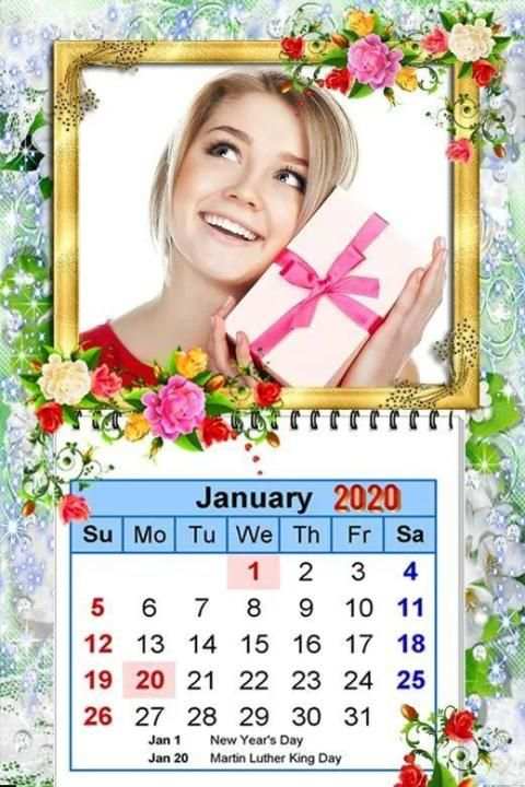 2020 Calender Photo Frames screenshot 6