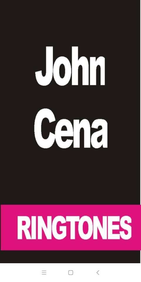 John Cena ringtones free स्क्रीनशॉट 1