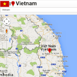 Vietnam map आइकन