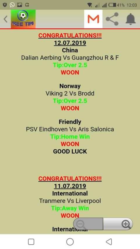 FREE TIPS स्क्रीनशॉट 5