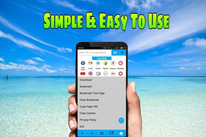 RJ Browser : Light & Fast screenshot 4