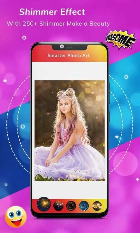 Creative Splatter Action Editor : Photo Lab Effect स्क्रीनशॉट 7