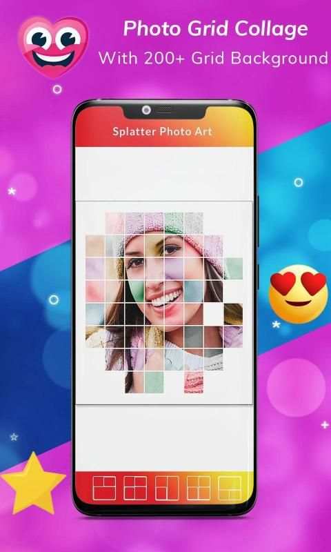 Creative Splatter Action Editor : Photo Lab Effect स्क्रीनशॉट 6
