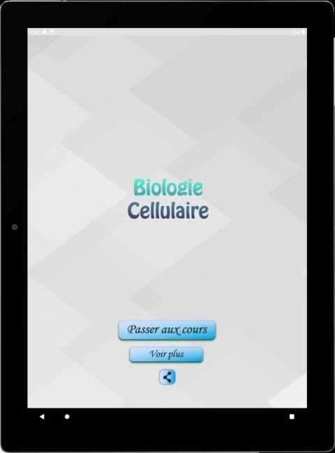 Biologie cellulaire (essbo) screenshot 1