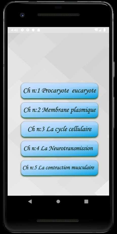 Biologie cellulaire (essbo) screenshot 4