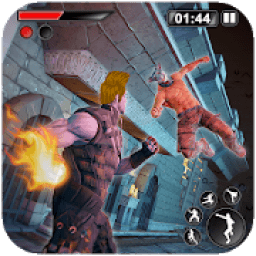Paul Street Fighting - Superhero Fighting Game आइकन
