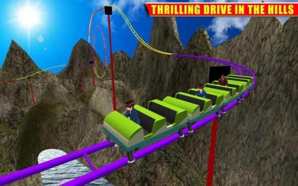Amazing Roller Coaster 2019: Rollercoaster Games स्क्रीनशॉट 10
