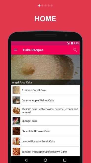1000 Cake Recipes screenshot 1