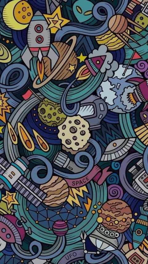 Doodle Wallpaper HD screenshot 5